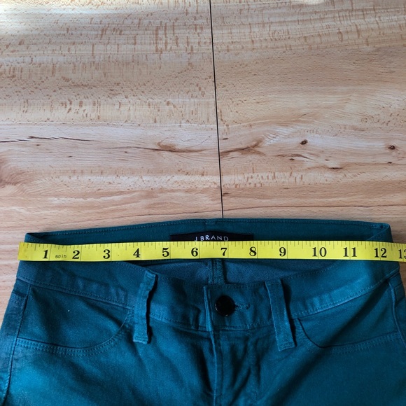 J Brand Indigo Green Wax Jeans - Picture 8 of 8